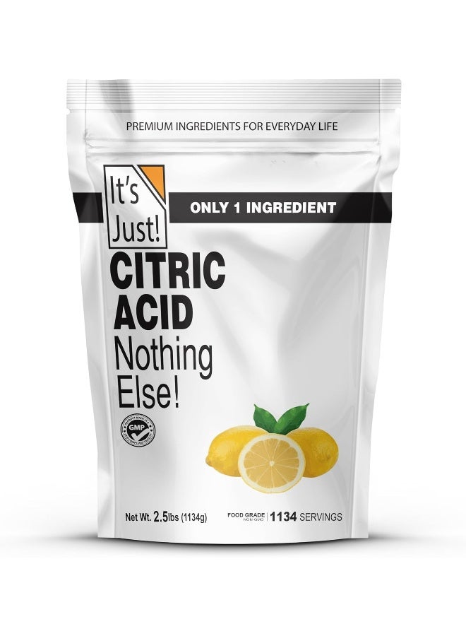 It's Just! Citric Acid - Food Grade Non-GMO - Image 1